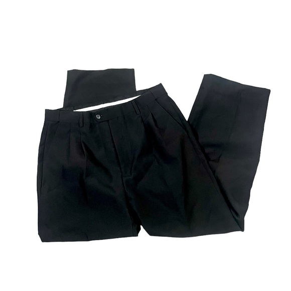 Rivar's Men's Black Dress Pants Size 34 - Picture 1 of 7